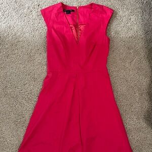 Elegant French Connection Pink Sleeveless Dress